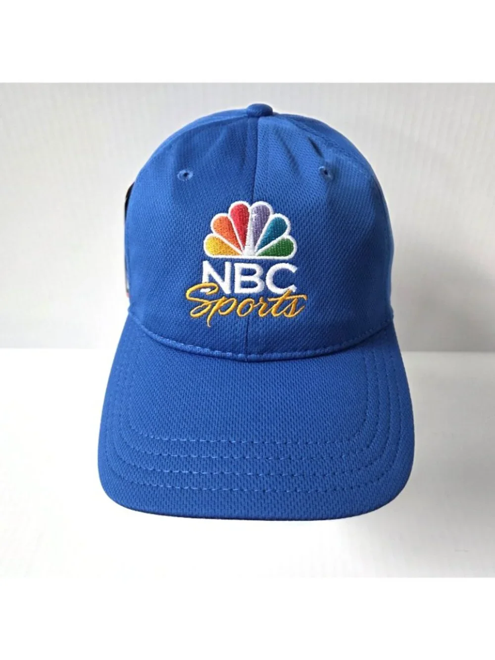 Vintage NBC Sports Hat Cap Mens One Size Adjustable Royal Blue Pukka NEW